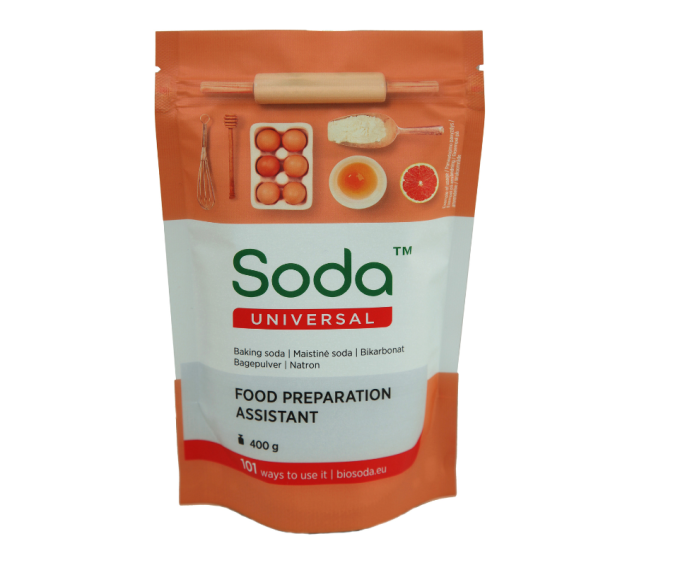 Food preparation assistant 400 g doy-pack