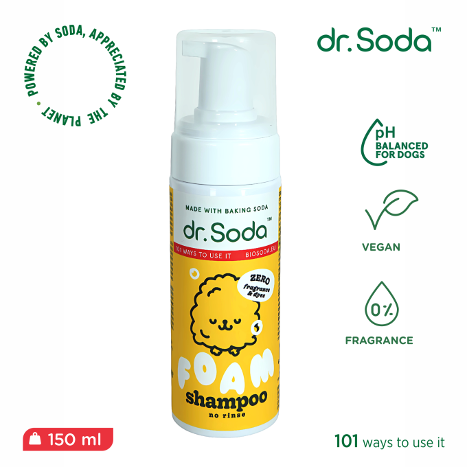 Putojantis šampūnas kailiui (nuplauti nereikia) 150 ml