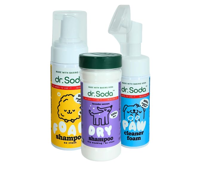 Šunų priežiūros rinkinys